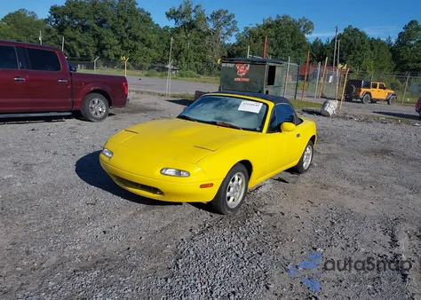 1992 Mazda Mx-5 Miata из США, поврежденный, VIN JM1NA3517N1318222